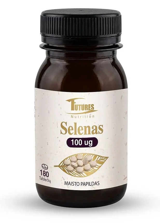 Selenas 100 µg, 180 tablečių